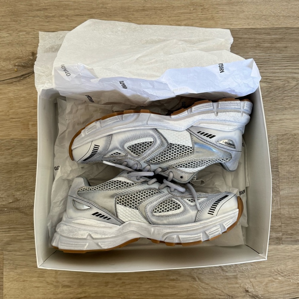 Axel Arigato Gray Marathon Dip-Dye Sneakers